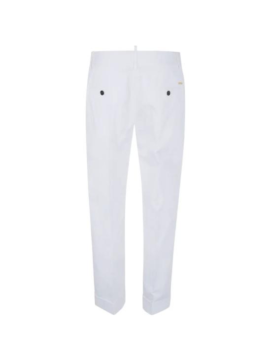 26SS 디스퀘어드2 스트레이트 팬츠 S75KB0552 D35448 100 WHITE - DSQUARED2