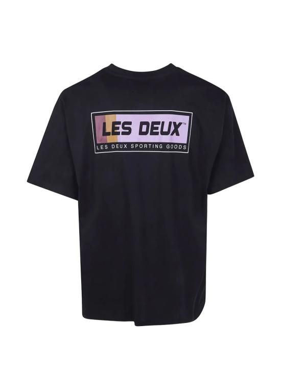 26SS 레듀 반팔 티셔츠 1001535 100 BLACK - LES DEUX