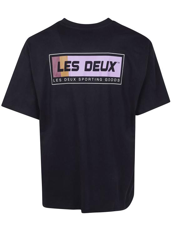 26SS 레듀 반팔 티셔츠 1001535 100 BLACK - LES DEUX