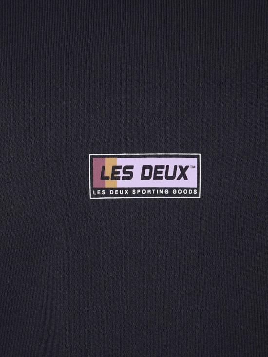 26SS 레듀 반팔 티셔츠 1001535 100 BLACK - LES DEUX