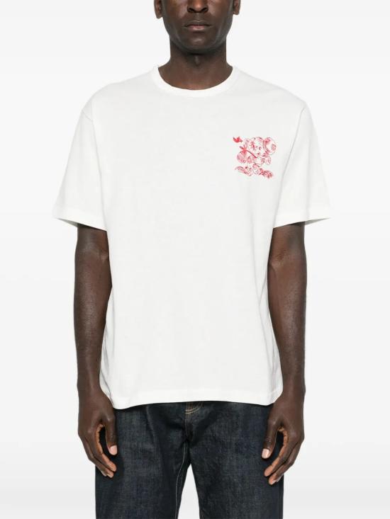 26SS 겐조 반팔 티셔츠 FG55TS2164SK 02 SINGLE JERSEY OFF WHITE - KENZO