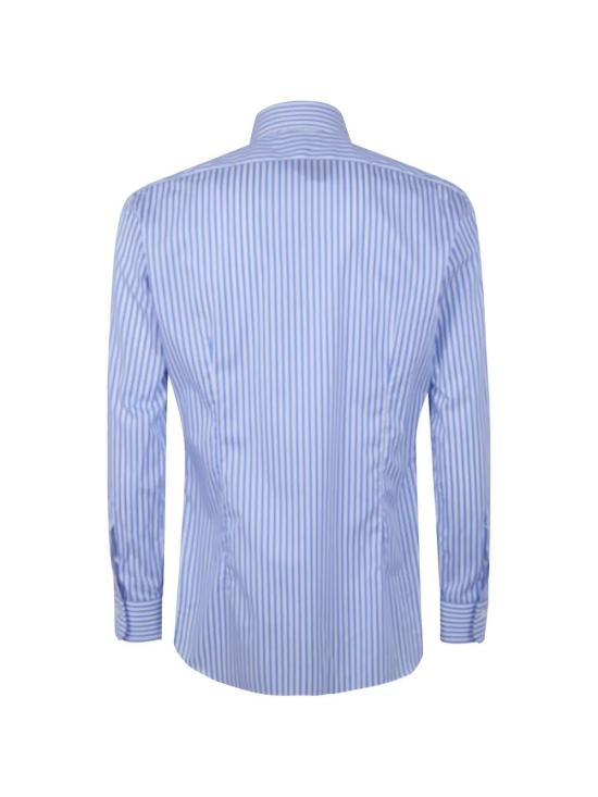 26SS 발바 긴팔 셔츠 I1U13P0154209 U 0002 LIGHT BLUE STRIPES - BARBA