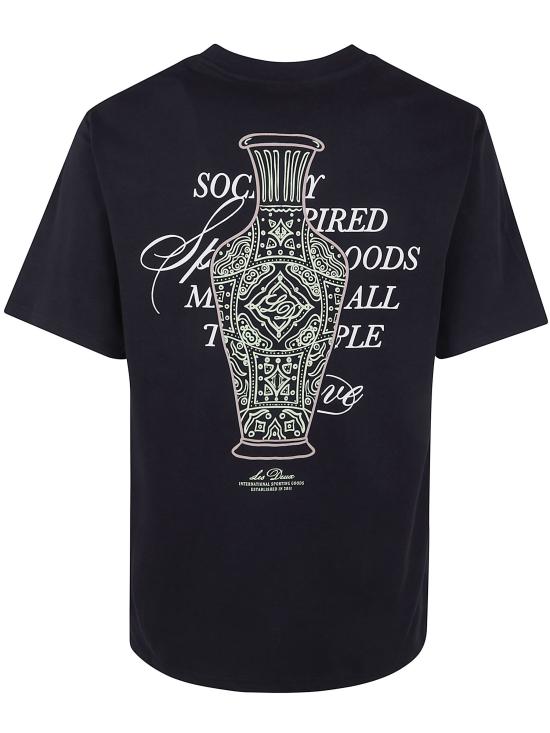 26SS 레듀 탑 1001576 100 BLACK - LES DEUX