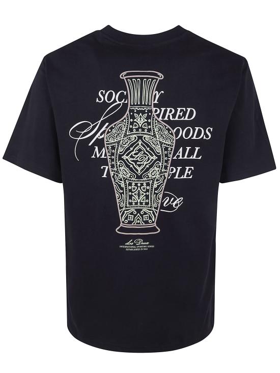 26SS 레듀 탑 1001576 100 BLACK - LES DEUX