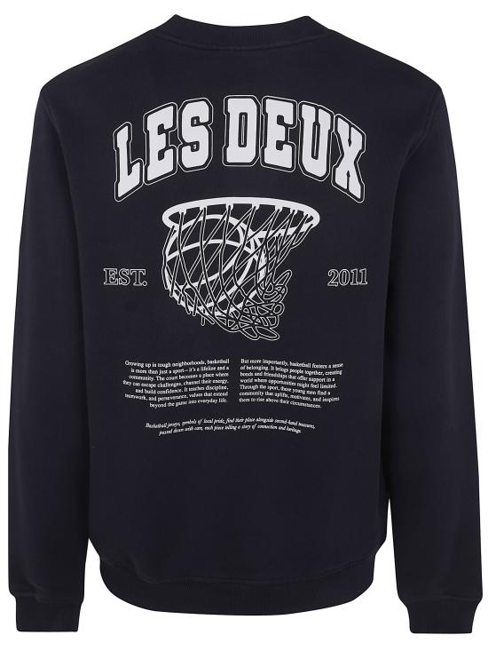 26SS 레듀 긴팔 티셔츠 1001474 100 BLACK - LES DEUX