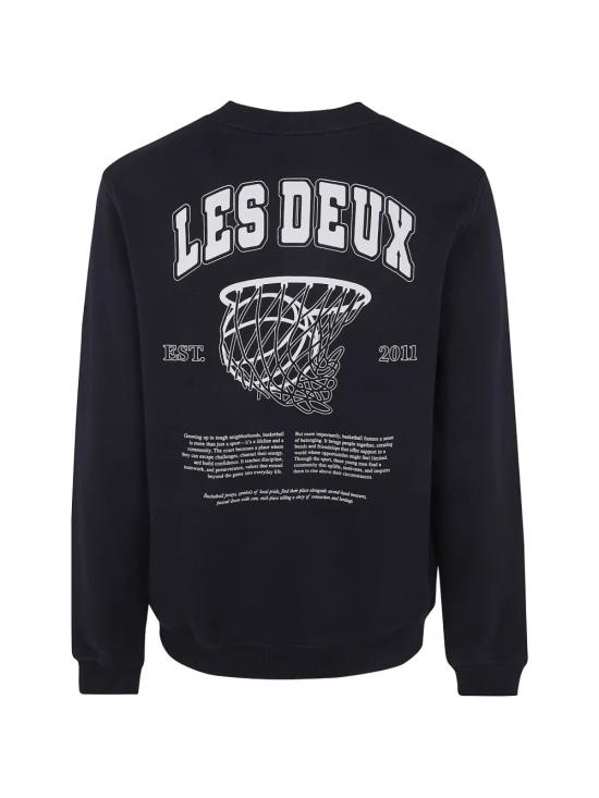 26SS 레듀 긴팔 티셔츠 1001474 100 BLACK - LES DEUX