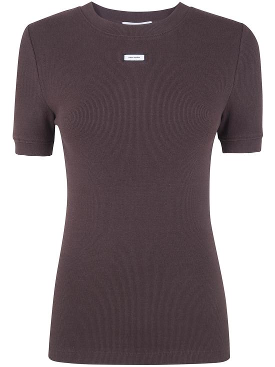 26SS 엔타이어 스튜디오 반팔 티셔츠 ESSS26TT01876 6239 REDWOOD - ENTIRE STUDIOS