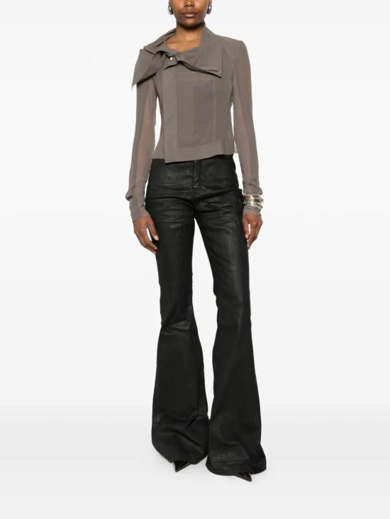 26SS 릭 오웬스 가죽 자켓 RP01F6708 GTUS 34 DUST - RICK OWENS