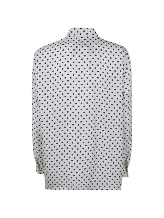 26SS 로라 우비나티 셔츠 E6T11TP 1A WHITE BLACK - LAURA URBINATI