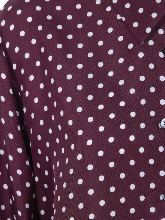 26SS 로라 우비나티 셔츠 E6T11TP 08 BORDEAUX WHITE - LAURA URBINATI