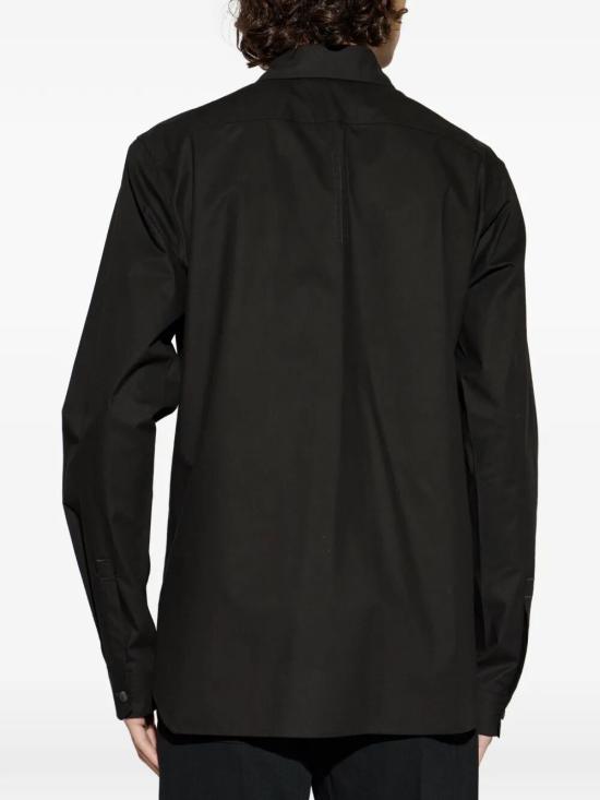 26SS 릭 오웬스 긴팔 셔츠 RU01F2291 WT 09 BLACK - RICK OWENS