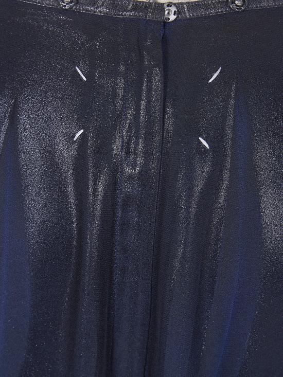 26SS 마르지엘라 포일드 미디 스커트 S51ME0051 M35533 478 COBALT - MAISON MARGIELA