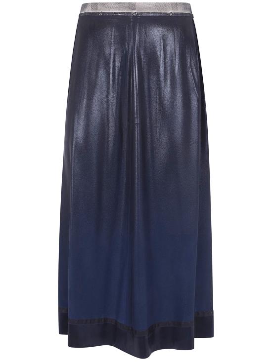 26SS 마르지엘라 포일드 미디 스커트 S51ME0051 M35533 478 COBALT - MAISON MARGIELA