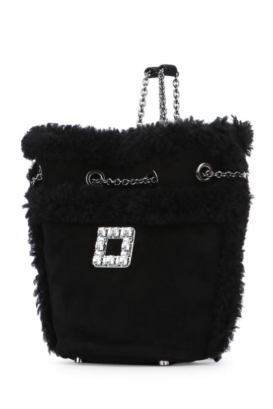 25FW 로저비비에 백팩 RBWANMG2100UPV B999 NERO - ROGER VIVIER