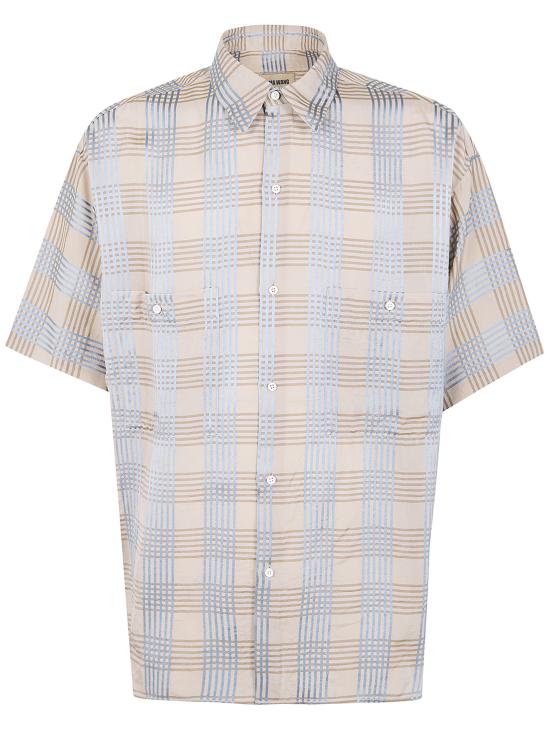 26SS 우마 왕 폴로 티셔츠 UM1527 UW032 BLUE TAN