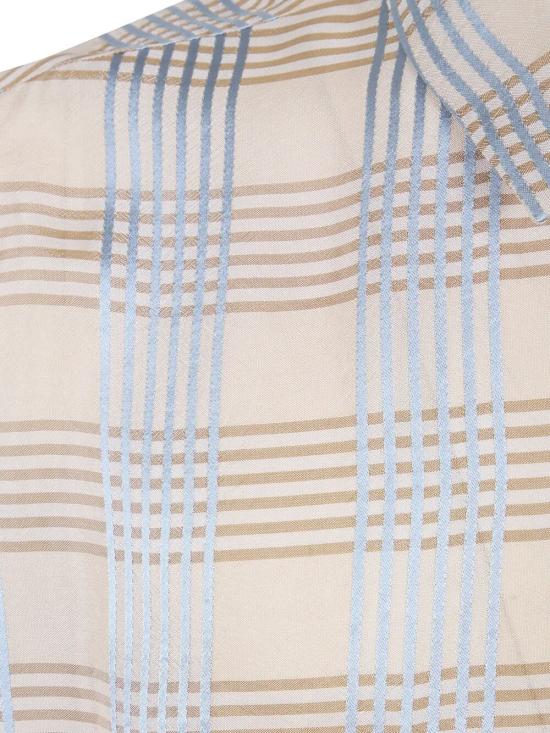 26SS 우마 왕 폴로 티셔츠 UM1527 UW032 BLUE TAN - UMA WANG