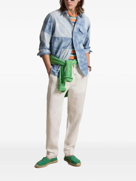 26SS 폴로 랄프로렌 긴팔 셔츠 710 B14 260 001 PIECED CHAMBRAY - POLO RALPH LAUREN