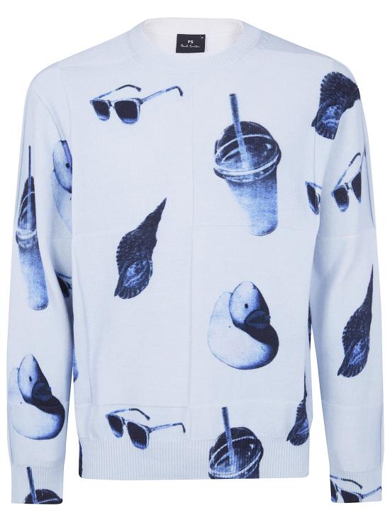 26SS PS 바이 폴스미스 스웨터 M2R 831Z V22683 74 GREY