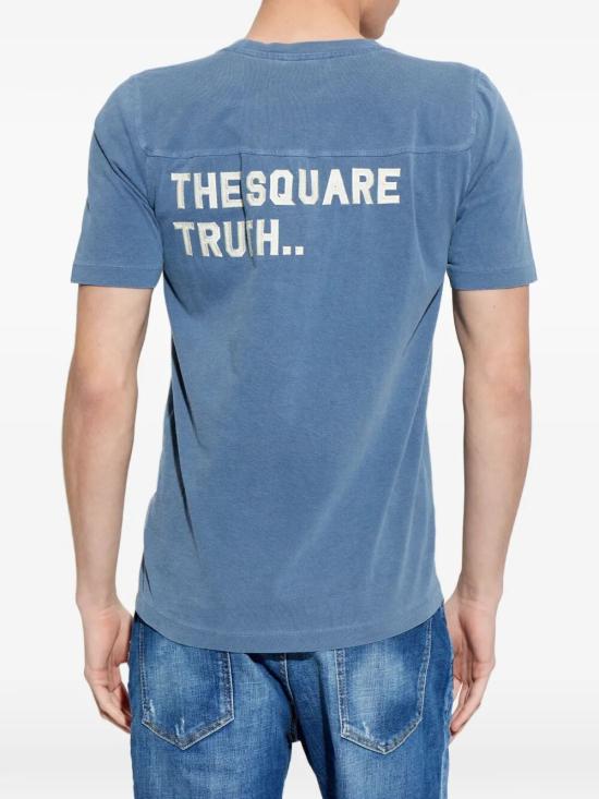 26SS 디스퀘어드2 반팔 티셔츠 S74GD1528 D20108 470 BLUE - DSQUARED2