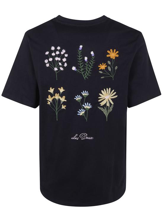 26SS 레듀 반팔 티셔츠 1002138 100 BLACK - LES DEUX