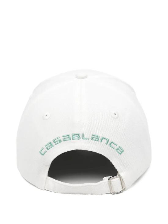26SS 카사블랑카 모자 ASP26HAT008 01 WHITE - CASABLANCA