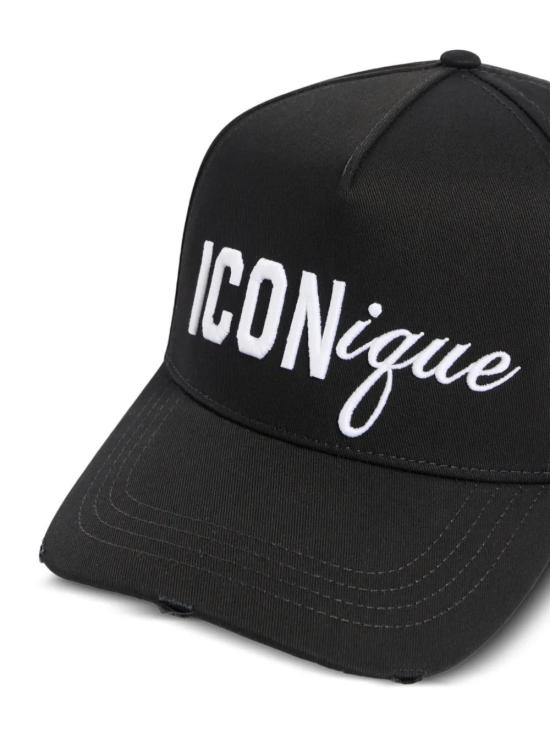 26SS 디스퀘어드2 모자 BCM099605C00001 2124 BLACK - DSQUARED2