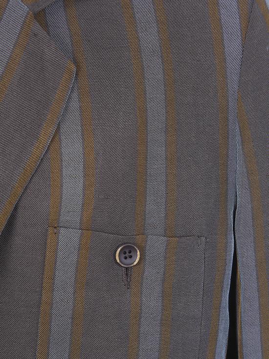 26SS 우마 왕 수트 자켓 UM6517 UW063 BROWN BLUE - UMA WANG