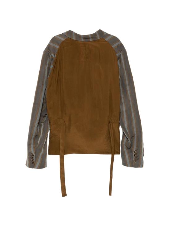 26SS 우마 왕 수트 자켓 UM6517 UW063 BROWN BLUE - UMA WANG