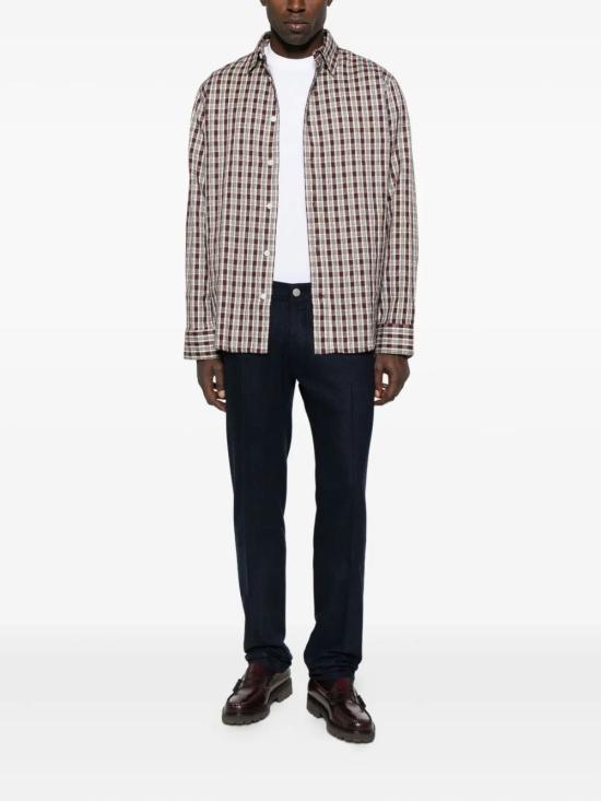 25FW 야콥코헨 스트레이트 팬츠 JUMQW004001S3679RW Y911 MELANGE BLUE - JACOB COHËN