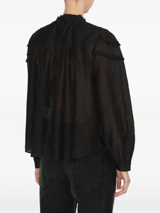 26SS 이자벨마랑 반팔 티셔츠 HT0681FBB3J04E 01BK BLACK - ISABEL MARANT