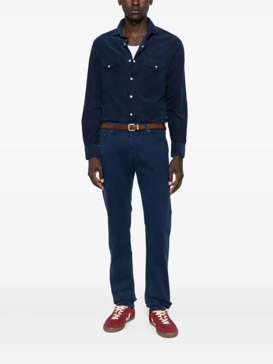 25FW 야콥코헨 스트레이트 팬츠 JUMQE004036S4216TR Y61 DARK BLUE - JACOB COHËN