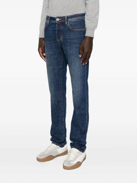 25FW 야콥코헨 스트레이트 팬츠 JUMQM004039S3736V1 200D MEDIUM BLUE - JACOB COHËN