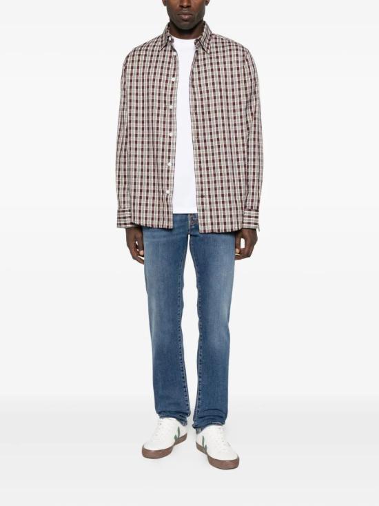 25FW 야콥코헨 스트레이트 팬츠 JUMQM009066P0024V1 200D MEDIUM BLUE - JACOB COHËN