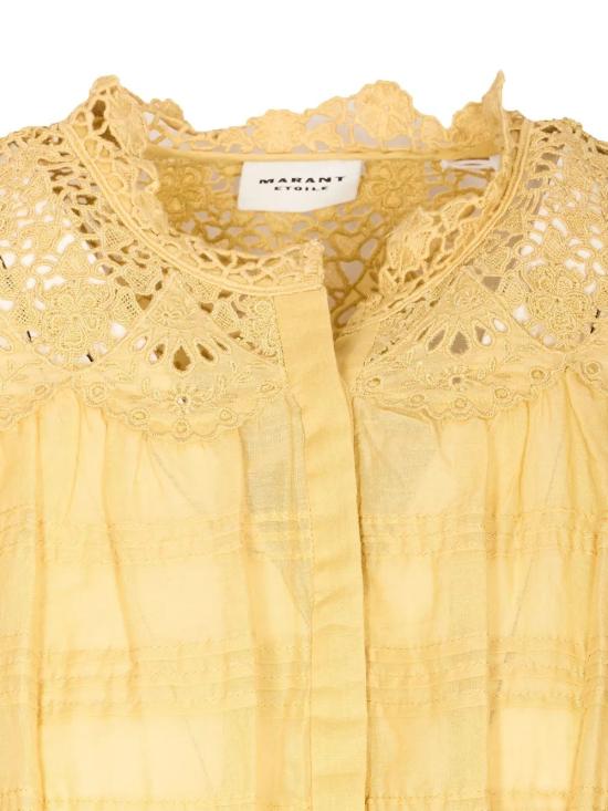 26SS 이자벨마랑 반팔 티셔츠 HT0767FAD1J05E 10LC LIGHT OCHRE - ISABEL MARANT