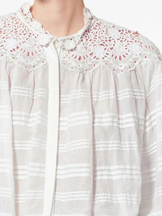 26SS 이자벨마랑 반팔 티셔츠 HT0767FAD1J05E 20WH WHITE - ISABEL MARANT