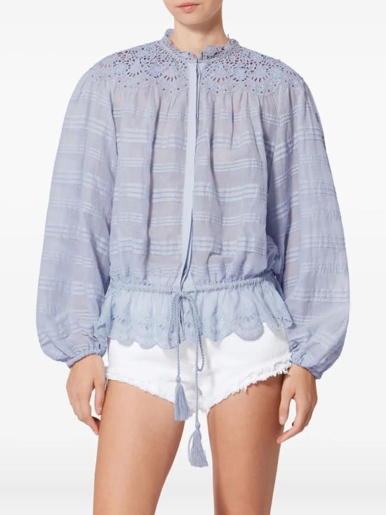 26SS 이자벨마랑 반팔 티셔츠 HT0767FAD1J05E 30LU LIGHT BLUE - ISABEL MARANT