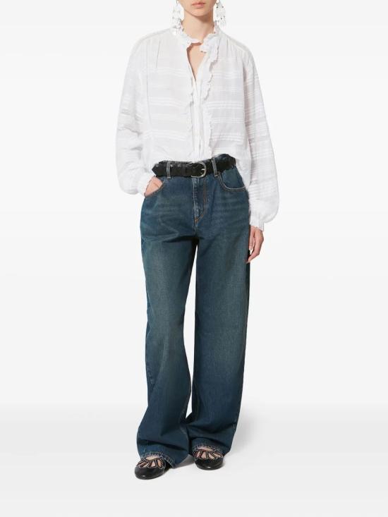 26SS 이자벨마랑 반팔 티셔츠 HT0817FAD1J05E 20WH WHITE - ISABEL MARANT