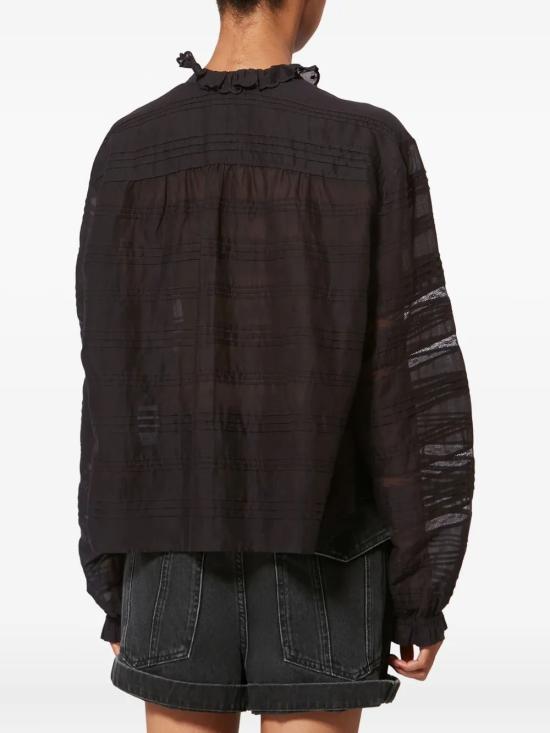 26SS 이자벨마랑 반팔 티셔츠 HT0817FAD1J05E 01BK BLACK - ISABEL MARANT