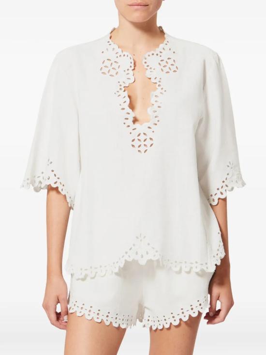 26SS 이자벨마랑 반팔 티셔츠 HT0586FBD1J04E 20WH WHITE - ISABEL MARANT