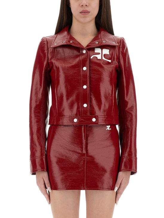 26SS 쿠레쥬 자켓 PERCBL005VY0014 4034 RED - COURREGES