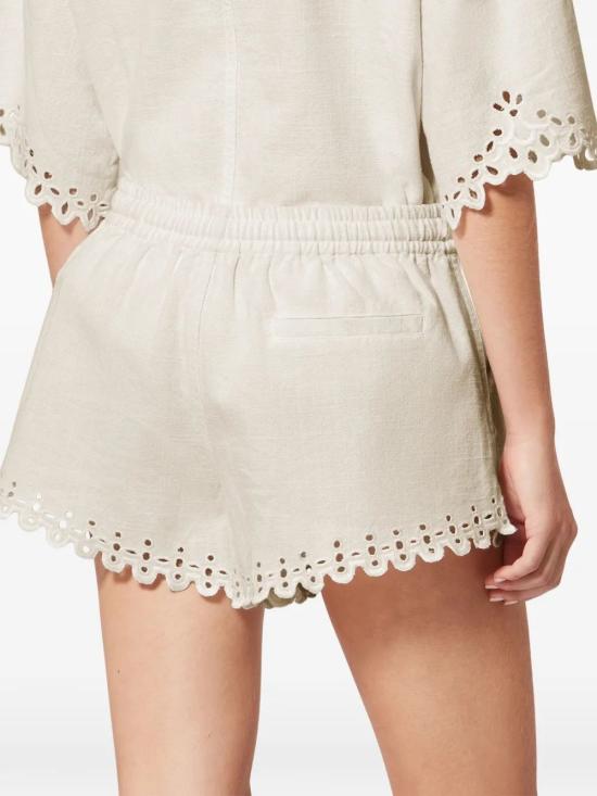 26SS 이자벨마랑 스트레이트 팬츠 SH0267FAD1J04E 20WH WHITE - ISABEL MARANT