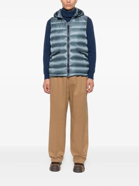 25FW 에르노 베스트 PI001300U12020Z 9097 AZZURRO GRIGIO - HERNO