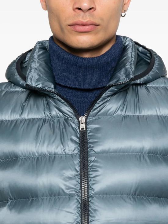 25FW 에르노 베스트 PI001300U12020Z 9097 AZZURRO GRIGIO - HERNO