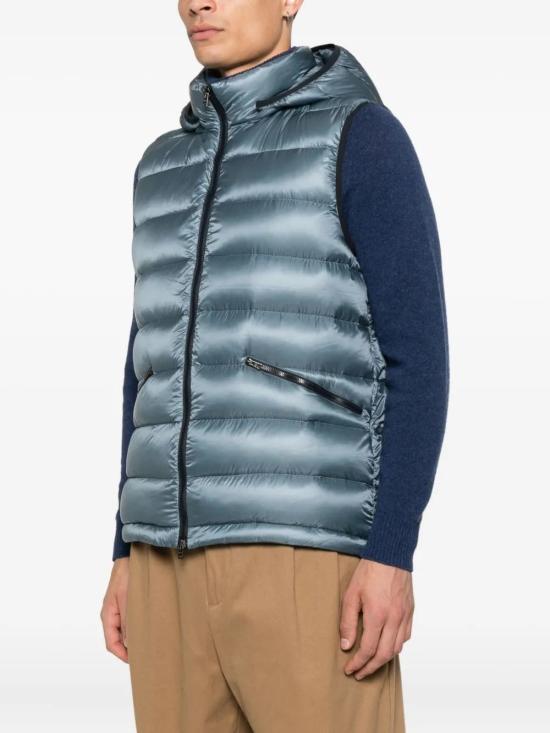 25FW 에르노 베스트 PI001300U12020Z 9097 AZZURRO GRIGIO - HERNO