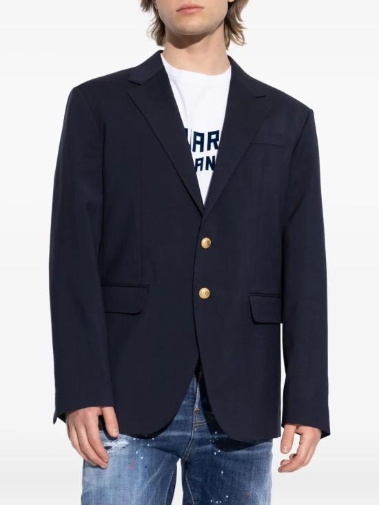 25FW 디스퀘어드2 자켓 S74BN1340S78500 524 NAVY - DSQUARED2