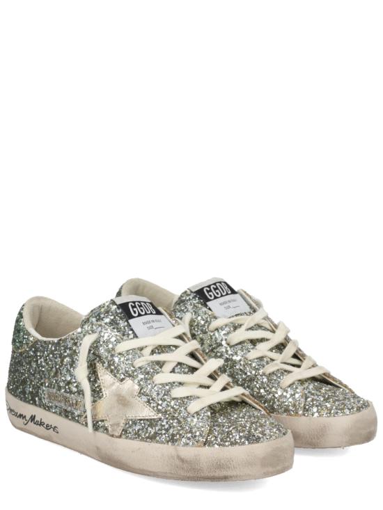 26SS 골든구스 SUPER STAR 슈퍼 스타 클래식 스니커즈 GWF00101F008056 65224 PLATINUM GREEN - GOLDEN GOOSE