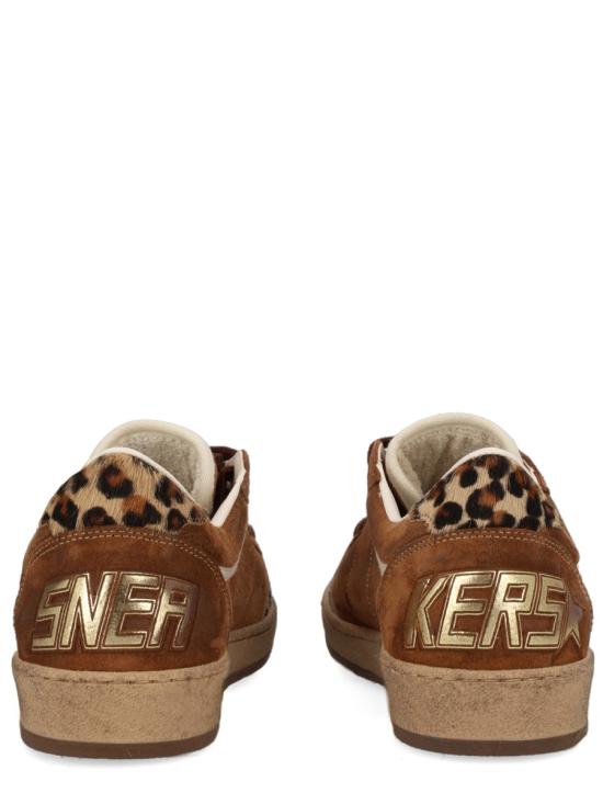 26SS 골든구스 볼스타 스니커즈 GWF00117F008064 55732 BROWN LEOPARD SILVER - GOLDEN GOOSE