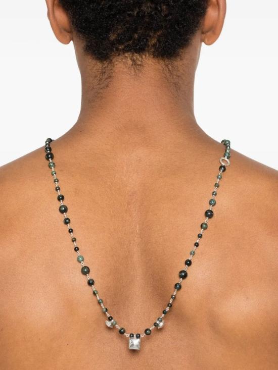 26SS 이자벨마랑 네크리스 SA0015HAC3B03T DGSI DARK GREEN SILVER - ISABEL MARANT