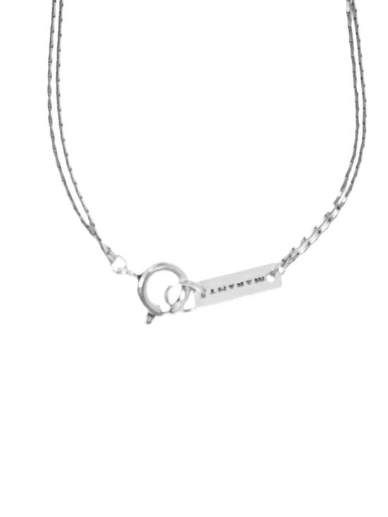 26SS 이자벨마랑 네크리스 CO0180HAD1B06T BKSI BLACK SILVER - ISABEL MARANT