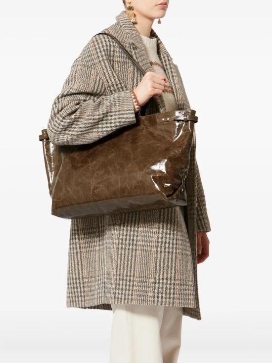 26SS 이자벨마랑 토트백 PP0472FAD1C22M 60MO MOSS GREEN - ISABEL MARANT